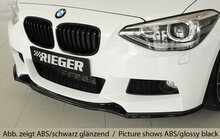 Rieger Tuning voorsplitter BMW 1-serie F21