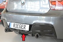 Rieger Tuning diffuser BMW 1-serie F21
