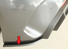 Rieger Tuning achterbumper aanzetstuk lateraal, links BMW 1-serie F40