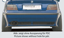 Rieger Tuning achterbumper (V1) BMW 3-serie E36