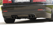 Rieger Tuning achterbumper verlenging BMW 3-serie E46