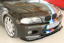 Rieger Tuning voorspoiler lip BMW 3-serie E46