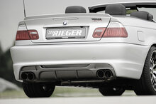 Rieger Tuning achterbumper BMW 3-serie E46