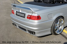 Rieger Tuning achterbumper BMW 3-serie E46