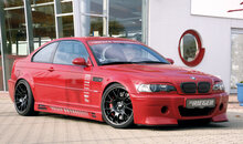 Rieger Tuning splitter CS-Look BMW 3-serie E46 Compact