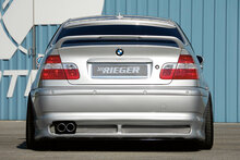 Rieger Tuning achterbumper verlenging BMW 3-serie E46 Compact