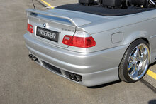 Rieger Tuning achterbumper BMW 3-serie E46 Compact