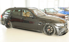 Rieger Tuning achterbumper aanzetstuk lateraal, rechts BMW 3-Serie E90