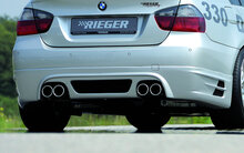 Rieger Tuning achterbumper verlenging 335i BMW 3-Serie E90