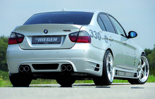 Rieger Tuning achterbumper verlenging 335i BMW 3-Serie E90