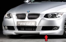 Rieger Tuning voorspoiler lip BMW 3-Serie E92