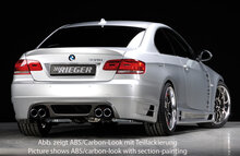 Rieger Tuning achterbumper verlenging BMW 3-Serie E92