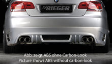 Rieger Tuning achterbumper verlenging BMW 3-Serie E92