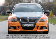 Rieger Tuning voorbumper BMW 3-Serie E92