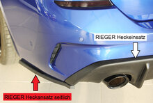 Rieger Tuning achterbumper aanzetstuk lateraal, links BMW 3-Serie G20/21