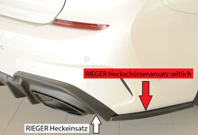Rieger Tuning achterbumper aanzetstuk lateraal, rechts BMW 3-Serie G20/21