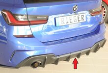 Rieger Tuning diffuser Matt Zwart BMW 3-Serie G20/21