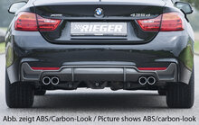 Rieger Tuning diffuser carbon BMW 4-Serie F32/33/36