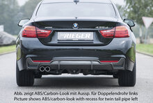 Rieger Tuning diffuser BMW 4-Serie F32/33/36