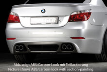 Rieger Tuning achterbumper verlenging BMW 5-Serie E60/61