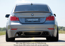 Rieger Tuning achterbumper verlenging BMW 5-Serie E60/61