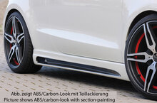 Rieger Tuning sideskirt Rechts Audi A1 [8X]