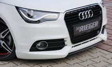 Rieger Tuning voorspoiler lip Audi A1 [8X]