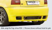 Rieger Tuning achterbumper S3-Look Audi A3 / S3 [8L]