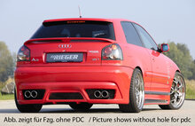 Rieger Tuning achterbumper nieuw ontwerp Audi A3 [8L]