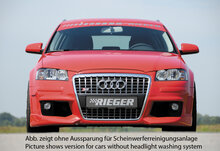 Rieger Tuning voorbumper R-Frame Audi A3 [8P]