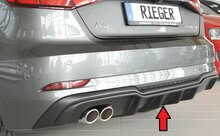 Rieger Tuning diffuser Audi A3 [8V]