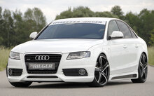 Rieger Tuning voorbumper spoiler lip Audi A4 / S4 [B8]