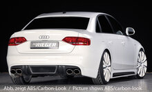 Rieger Tuning achterbumper verlenging Audi A4 / S4 [B8]