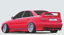 Rieger Tuning achterbumper verlenging Audi A4 [B5]