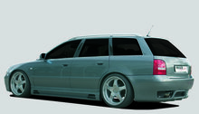 Rieger Tuning achterbumper Audi A4 [B5]