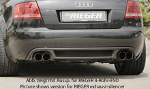 Rieger Tuning achterbumper verlenging Audi A4 [B6/B7]