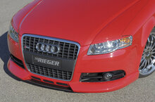 Rieger Tuning voorbumper spoiler lip Audi A4 [B6/B7]