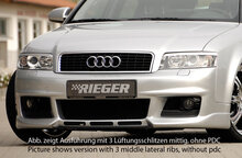 Rieger Tuning voorbumper nieuw design Audi A4 [B6/B7]