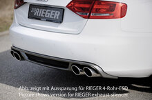 Rieger Tuning diffuser Audi A4 [B8]
