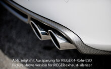 Rieger Tuning diffuser Audi A4 [B8]