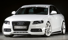 Rieger Tuning voorspoiler lip Audi A4 [B8]