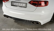Rieger Tuning achterbumper verlenging Audi A4 [B8]