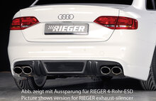 Rieger Tuning achterbumper verlenging Audi A4 [B8]
