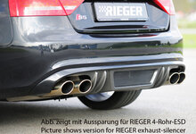 Rieger Tuning diffuser Audi A5 [B8]