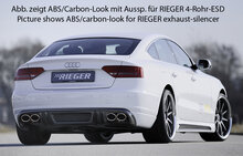 Rieger Tuning achterbumper verlenging Audi A5 [B8]