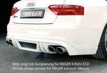 Rieger Tuning achterbumper verlenging Audi A5 [B8]