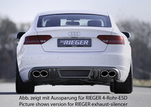 Rieger Tuning achterbumper verlenging Audi A5 [B8]