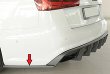 Rieger Tuning achterbumper aanzetstuk lateraal, links Audi A6 / S6 [C7/4G]