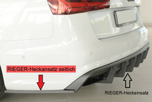 Rieger Tuning achterbumper aanzetstuk lateraal, links Audi A6 / S6 [C7/4G]