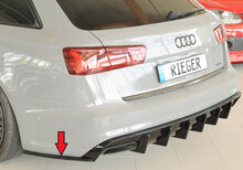 Rieger Tuning achterbumper aanzetstuk lateraal, links Audi A6 / S6 [C7/4G]